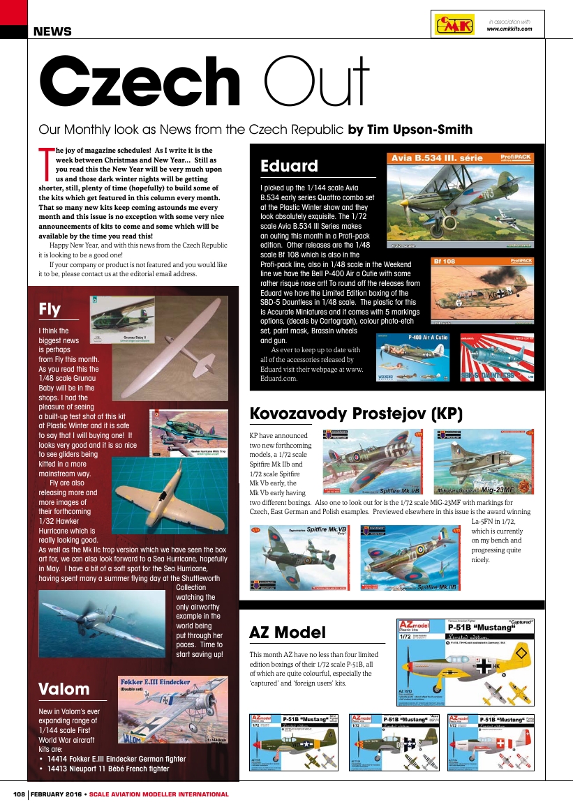 Scale Aviation Modeller International 2016-02